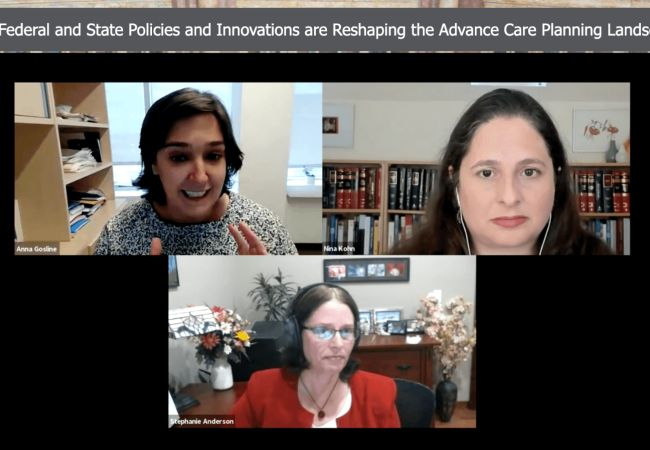 C-TAC’s 2021 Policy Forum Session on Innovations in Advance Care Planning